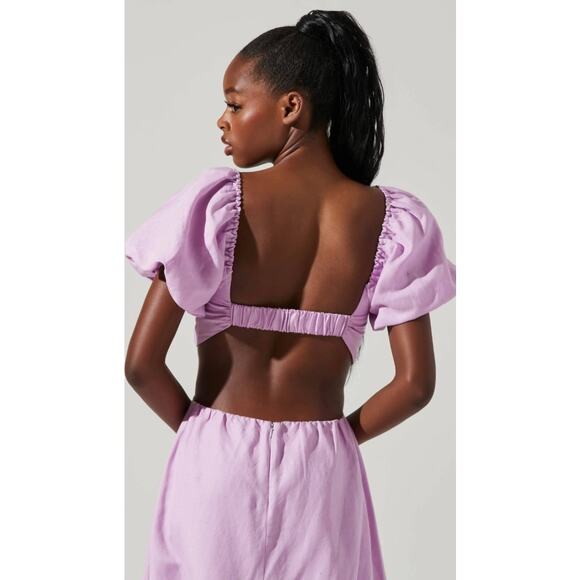 ASTR the Label Winley Dress Lilac XL - Picture 2 of 12